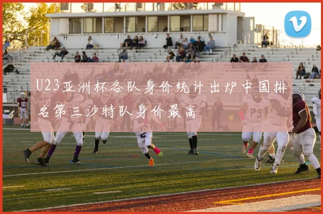 U23亚洲杯各队身价统计出炉中国排名第三沙特队身价最高